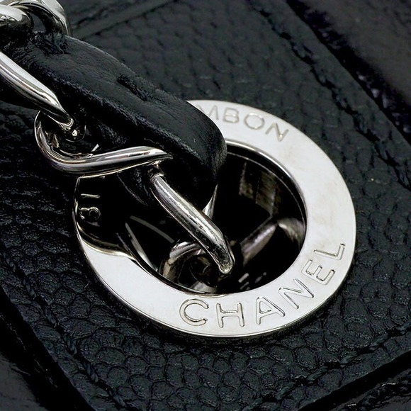 Chanel Coco Mark Matelasse Chain Tote Shoulder Bag Dowwill - Picture 5 of 7